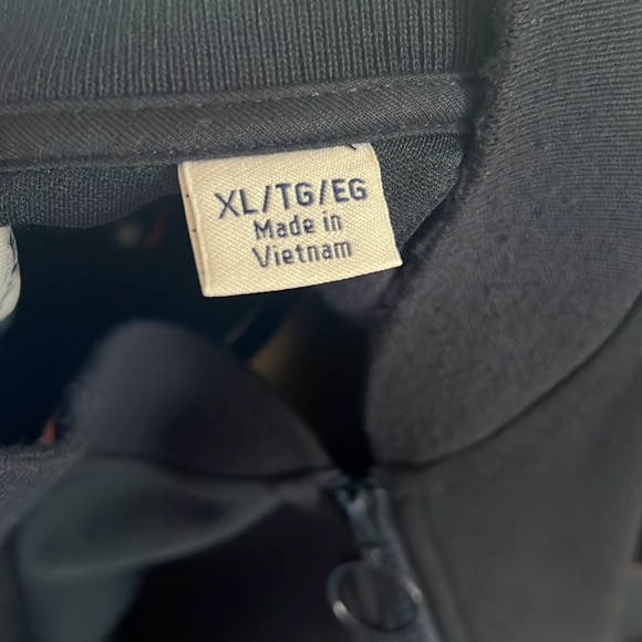 Original Penguin Zip Up Jacket polyester/cotton Size XL - Picture 9 of 12